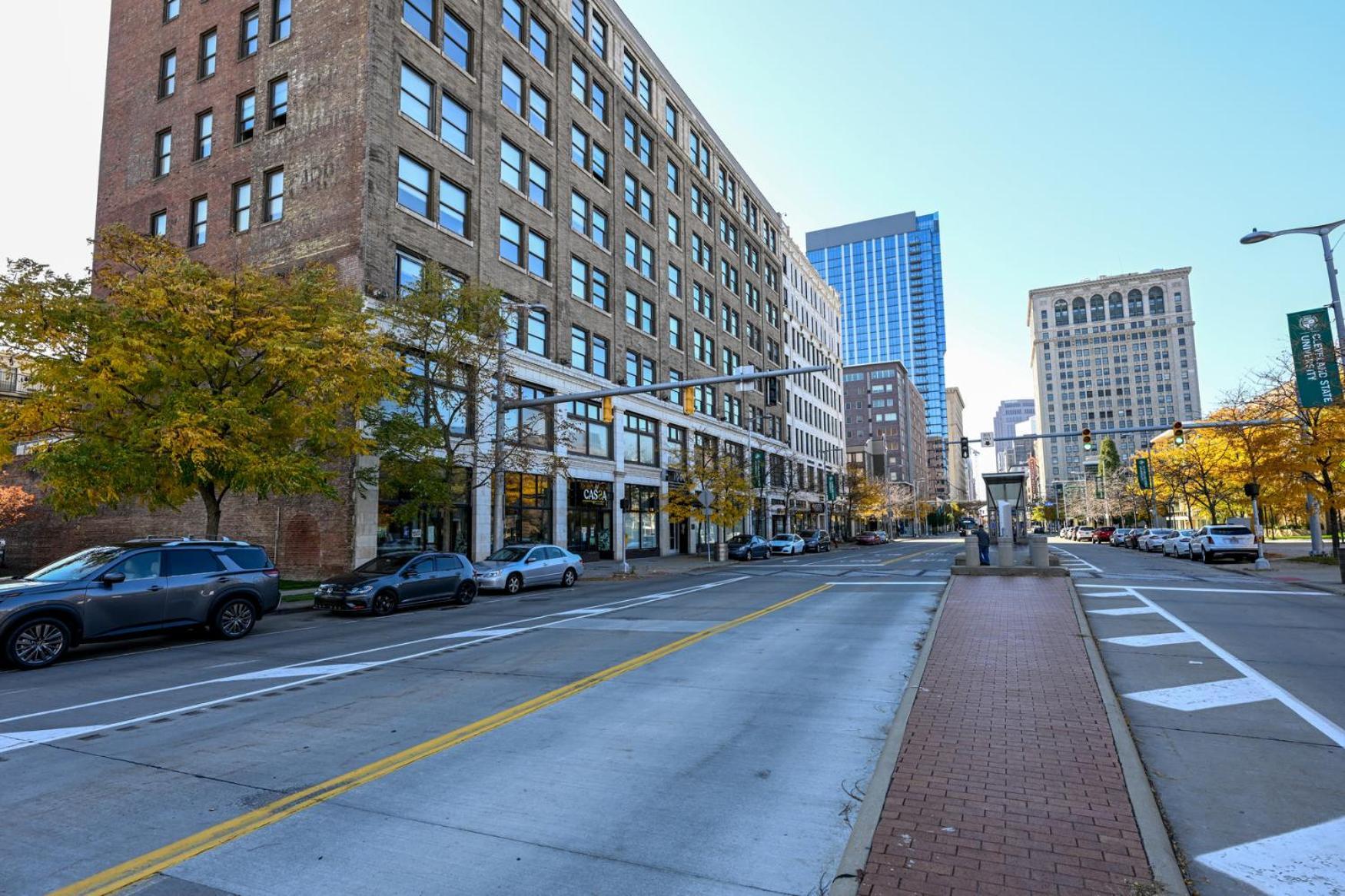 2 Bath Prkg+Gym+Sauna Perk Plaza +30 Day Cleveland Dış mekan fotoğraf